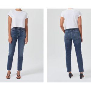 NWT Agolde Riley Jeans in Cypher